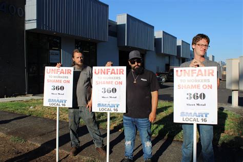 sheet metal union portland|sheet metal strikes 2023.